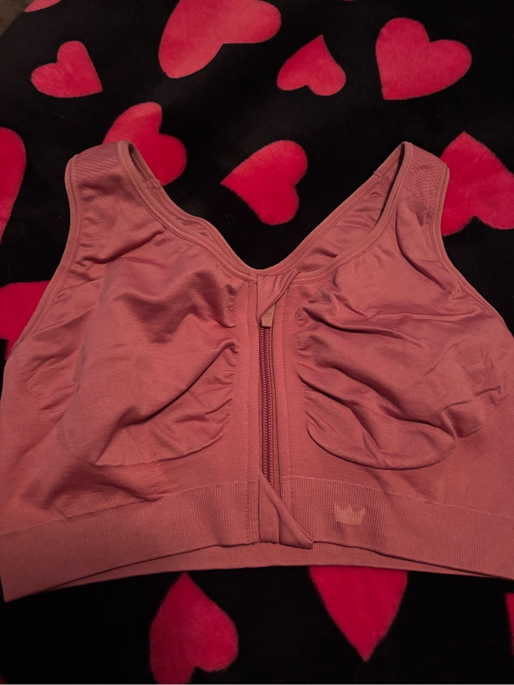 SHEFIT Luxe Dusty Rose Wireless Sports Bra A00389